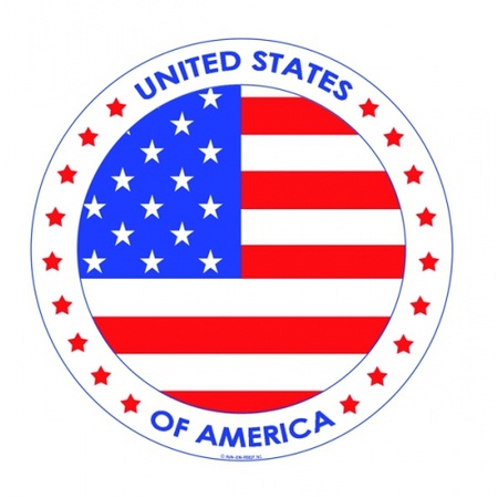 USA vlag print bierviltjes