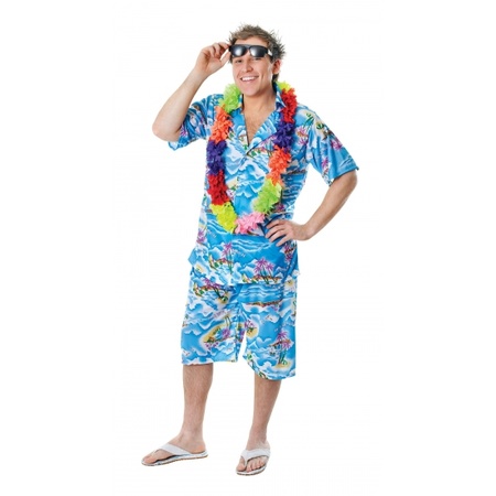 Blue Hawaii suit for men