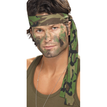 Rambo hoofdband camouflage