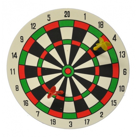 Mini dartbord 27 cm