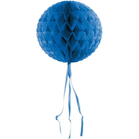 Decoratiebollen blauw 30 cm
