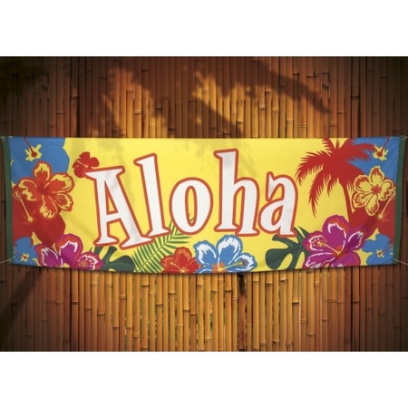 Aloha spandoeken hawaii thema