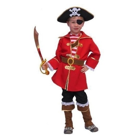 Carnavalskleding kapitein piraat