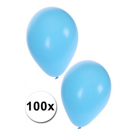 Geboorte jongen ballonnen 100st