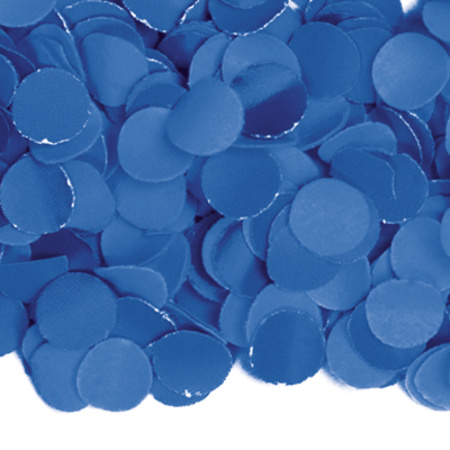 Blauwe confetti van 1 kilogram