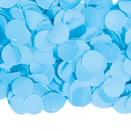 Lichtblauwe confetti van 1 kilogram