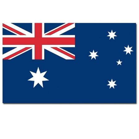 Australische landen vlaggen