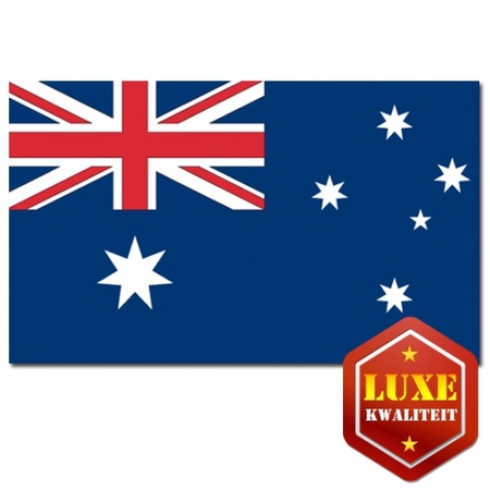 Australische landen vlaggen