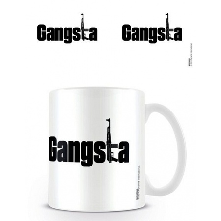 Porseleinen mok Gangsta