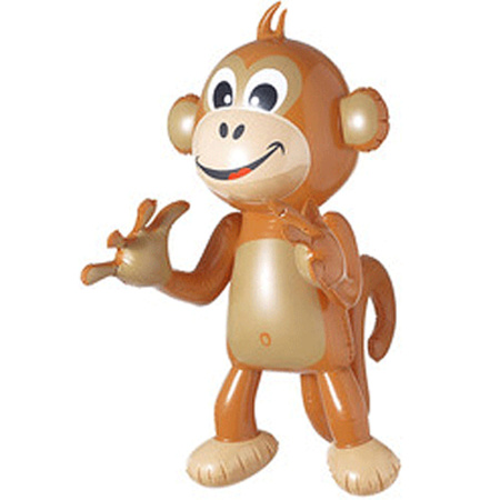 Inflatable monkey