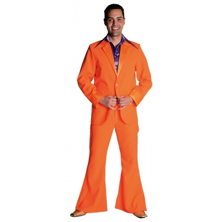 Orange suit for men