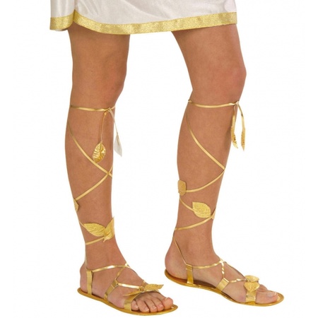 Gold sandals ladies