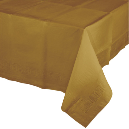 Tafellaken goud 274 x 137 cm