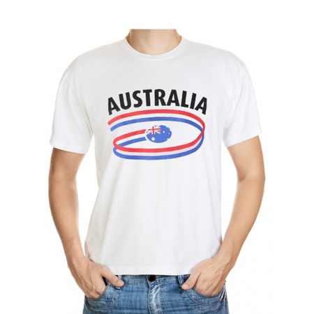 Australie vlaggen t-shirts voor heren
