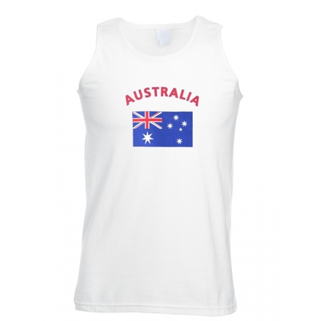 Australie vlaggen tanktop/ t-shirt
