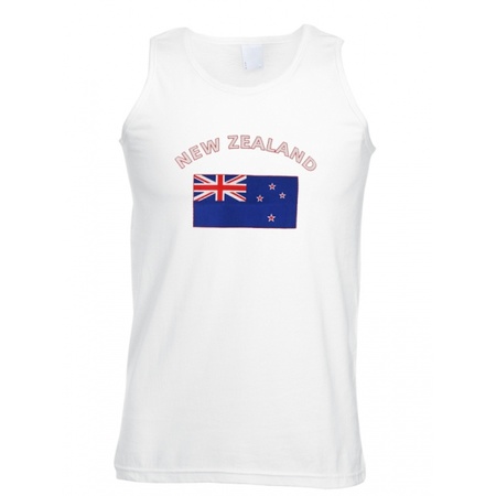 Nieuw-zeelandse vlaggen tanktop/ t-shirt